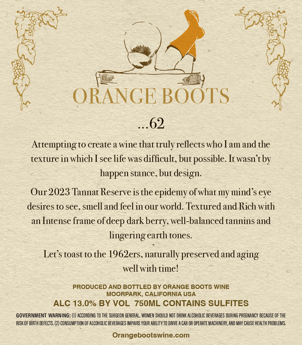 "Nineteen... " Tannat Reserve - 2023